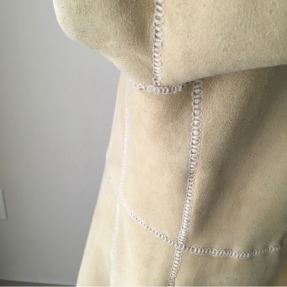 Vintage Giuliana Teso Shearling Fur Coat - Picture 5 of 16